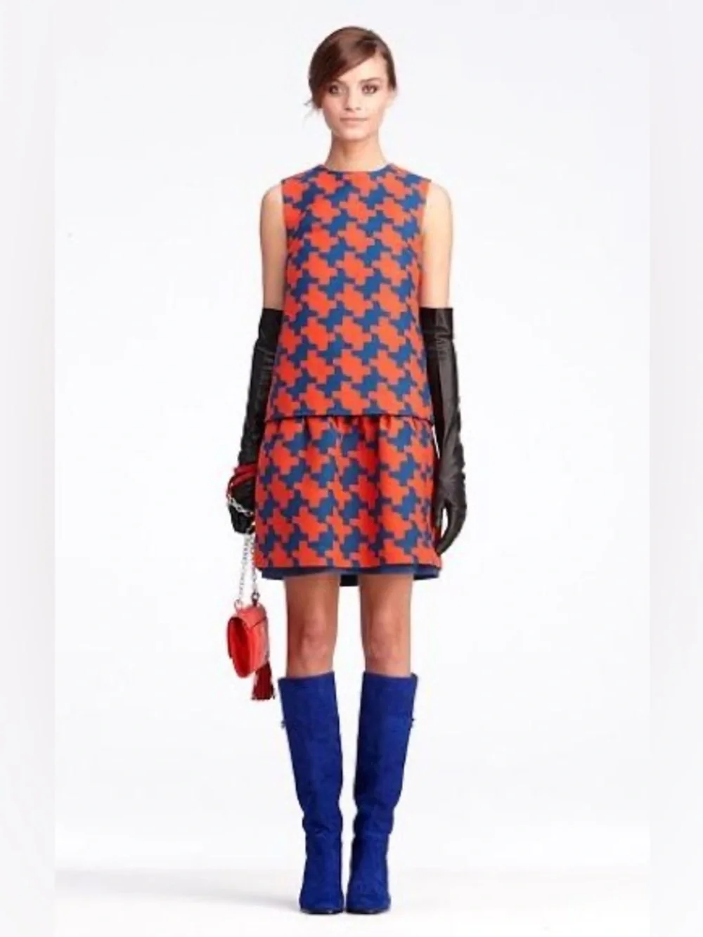 DVF retro dress set